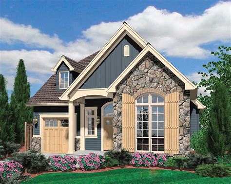 Plan 69128am European Cottage Plan With High Ceilings Cottage Style