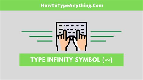 How To Type Infinity Symbol Text In Word Or Excel How To Type Anything