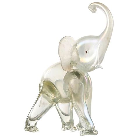 Murano Glass Elephant Sculpture Italy 1930s At 1stdibs
