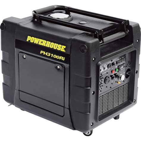 Inverter generators are a great option for when you need a portable power source. Powerhouse Portable Inverter Generator — 3100 Surge Watts ...