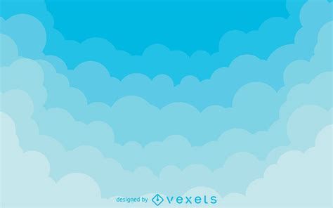 Clouds Vector Background