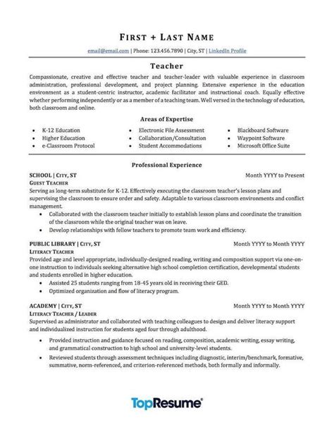 Free academic cv templates in doc format. Teacher Resume Template | louiesportsmouth.com