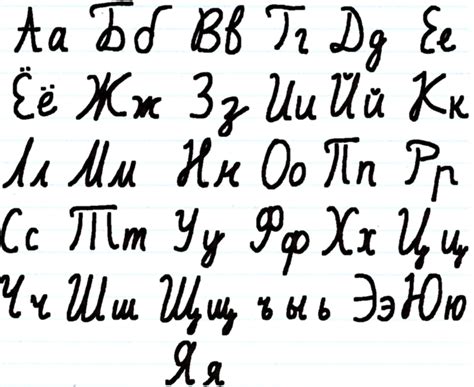 Learn The Russian Cursive Alphabet 7 Examples