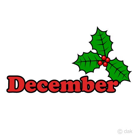 December clipart free font, December free font Transparent FREE for ...