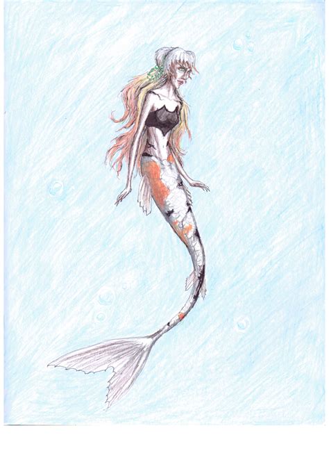 Una Koi Mermaid By Ambyrfire On Deviantart