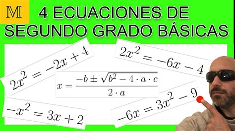 Ecuaciones Segundo Grado Completas Como Resolver Calcular Ecuaciones
