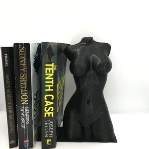 Sexy Woman Torso Statue Bookend D Printed Etsy