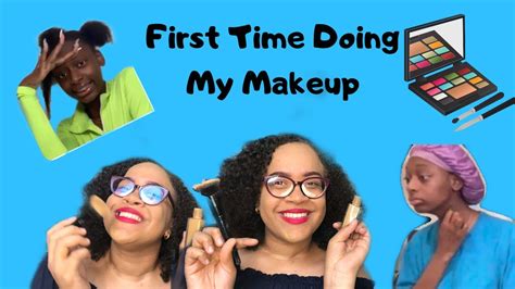 My First Time Doing My Makeup Youtube