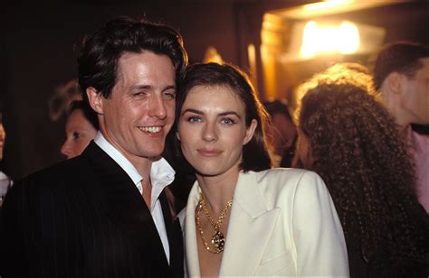 Exes Hugh Grant And Elizabeth Hurley Are Such Good Friends Hes Her Son