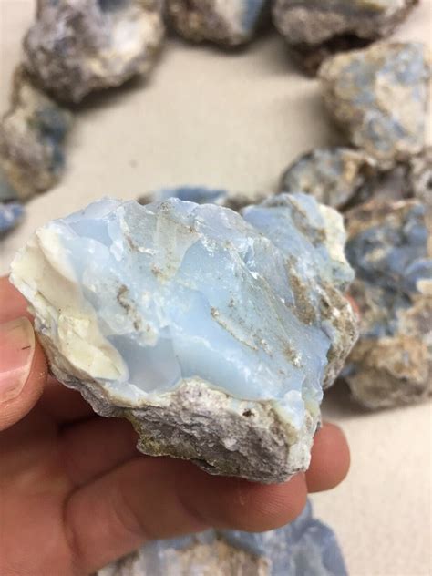 Oregon Blue Opal Lapidary Faceting Rough 3lbs