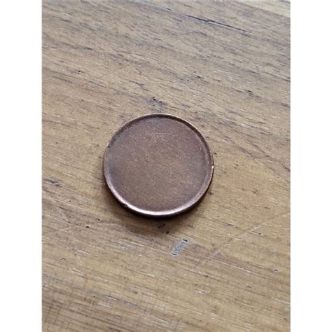 Canadian Copper Penny Planchet Mint Error