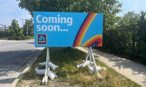 Six Corners Aldi Plans To Open Early Next Year As Signs Go Up Around Property