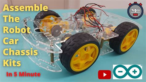 How To Assemble A 4wd Robot Car Chassis Kits Part I Robot Smart