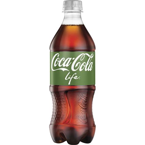 Coca Cola Life Reduced Calorie Soda 20 Fl Oz