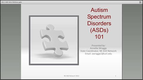 Autism Spectrum Disorders 101 Mediahub University Of Nebraska Lincoln