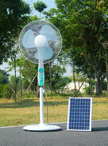Best Price 15w Dc12v Solar Stand Fan Operated By Battery Solar Panel And Ac Adapter For Outdoor