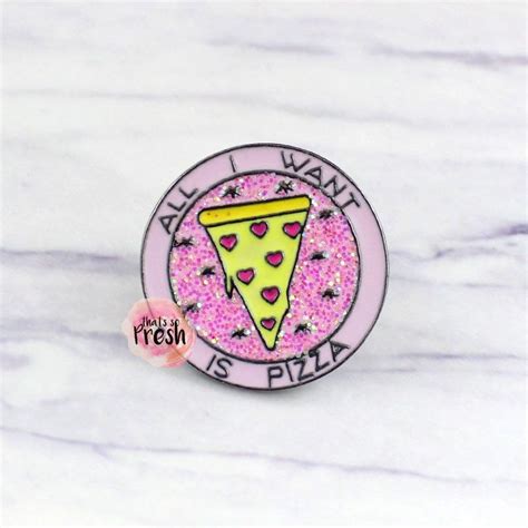Pizza Pin Pizza Enamel Pin Cute Pins Funny Pins Jacket Pin Backpack Pin Lapel Pin