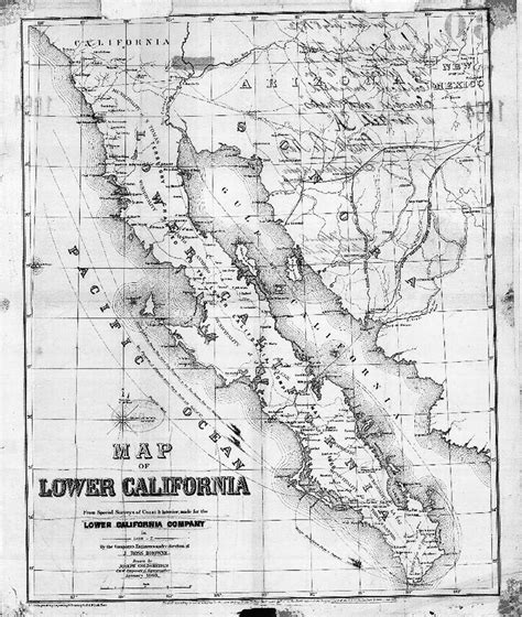 mapa de la península de baja california la cartografía realizada por download scientific