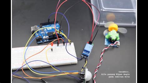 Kipas Angin Otomatis Dengan Sensor Pir Mikrokontroler Youtube