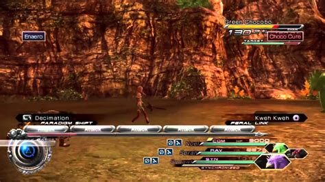 Final Fantasy Xiii 2 Monsters Where To Find Green Chocobo Youtube