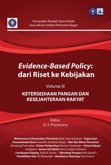 Evidence Based Policy Sumber Elektronis Dari Riset Ke Kebijakan