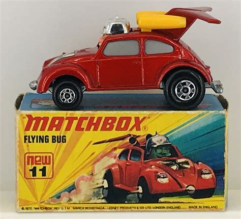 Vintage Matchbox Superfast No 11 Flying Bug Toy Hunter Uk