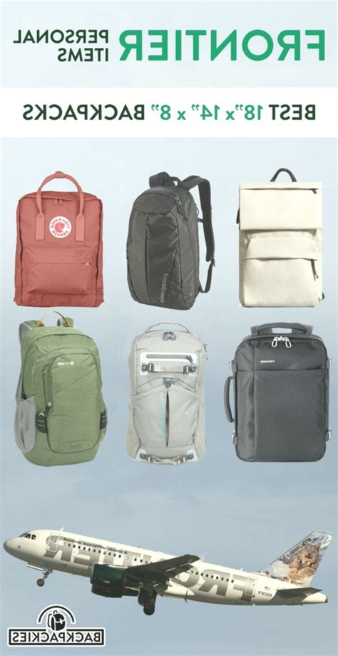 Best Frontier Personal Item Bags And Backpacks Travel