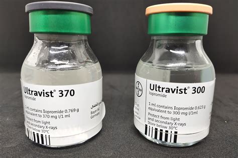 Ultrateb Ultravist X Ray Contrast Dye