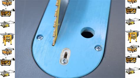 How To Make A Perfect Zero Clearance Table Saw Insert A Step By Step