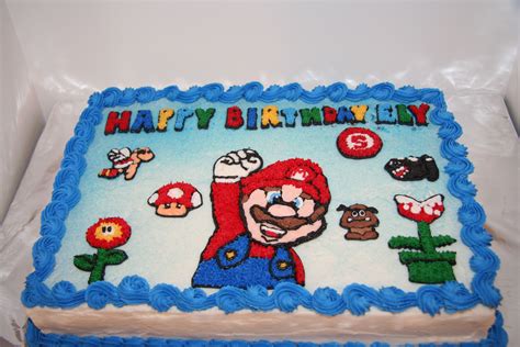 Mario Brothers Birthday Cake — Childrens Birthday Cakes Mario