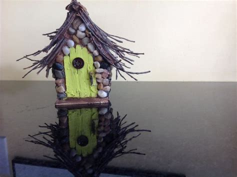 Cute And Easy Fairy House Made With A Small Birdhouse