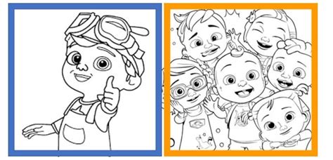 Cocomelon Coloring Page Birthday Coloring Pages Free Vrogue Co
