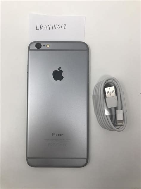 Apple Iphone 6 Plus Unlocked Gray 16gb A1524 Lruy14612 Swappa