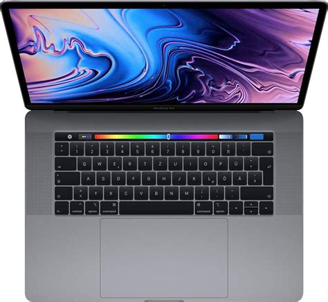 Apple Macbook Pro 2018 Touch Bar Notebook 3911 Cm154 Zoll Intel