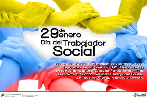 Este dia começou a ser celebrado em 2009. #29e hoy es el día del trabajador social en venezuela. felicitaciones - scoopnest.com