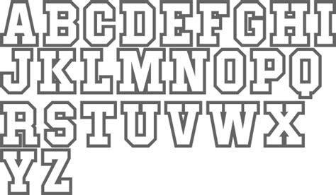 Typical College Font Suitable For Any Campus Across The Country