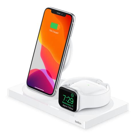 Belkin Boost Up Charge 3 In 1 Wireless Charger For Iphone Apple Watch