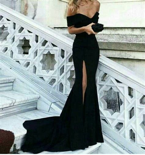 Simple Prom Dress Long Black Prom Dress Black Bridesmaid Dresses