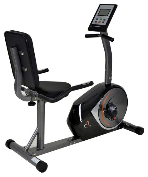While there are only 8 levels of tension on the exerpeutic. V fit CY090 Manual Magnetic Recumbent Exercise Bike