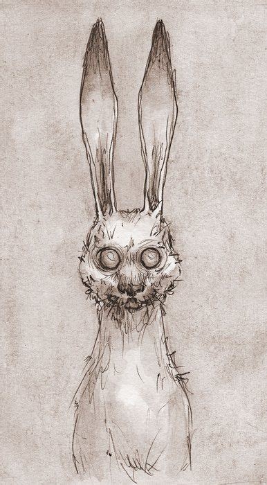 Rabbit By Diewolfsseele Scary Art Surealism Art Psychedelic Art