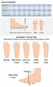 Size Chart For Women Slippers