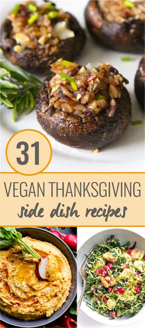 Try our favorite recipes for thanksgiving side dishes, including creamy mashed potatoes, green bean casserole and more at food.com. 31 Vegan Thanksgiving Side Dishes - Simply Quinoa
