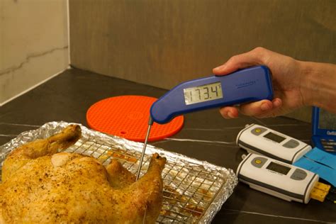 If you don't have a thermometer, an easy visual clue is that all the juices. Chicken Temp Tips: Simple Roasted Chicken | ThermoWorks