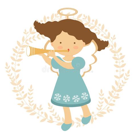 Cute Angel Illustration Stock Vector Illustration Of Faith 48286658