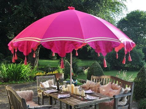 Bold And Vibrant Garden Parasols From The East London Parasol Company