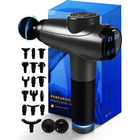 Fitpulse Muscle Massage Gun For Athletes Percussion Massager Deep