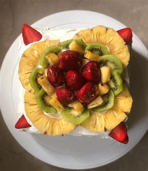 Fruits Birthday Cake Ideas Images Pictures