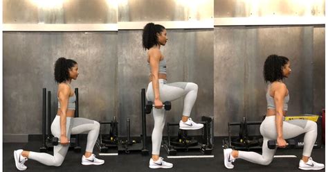 Dumbbell Walking Lunge Can Squats Make Your Butt Bigger Popsugar