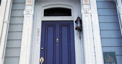 It is definitely time for an update at my house. Popular colors to paint an entry door | Indigo, Front ...