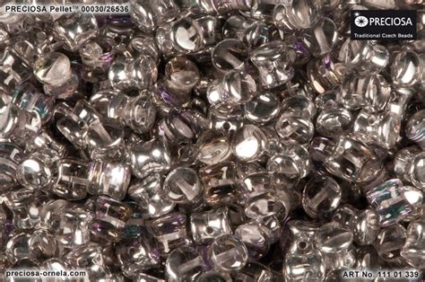 50pcs Pellet Beads 4x6mm Pressed Czech Glass Crystal Vitrail Etsy
